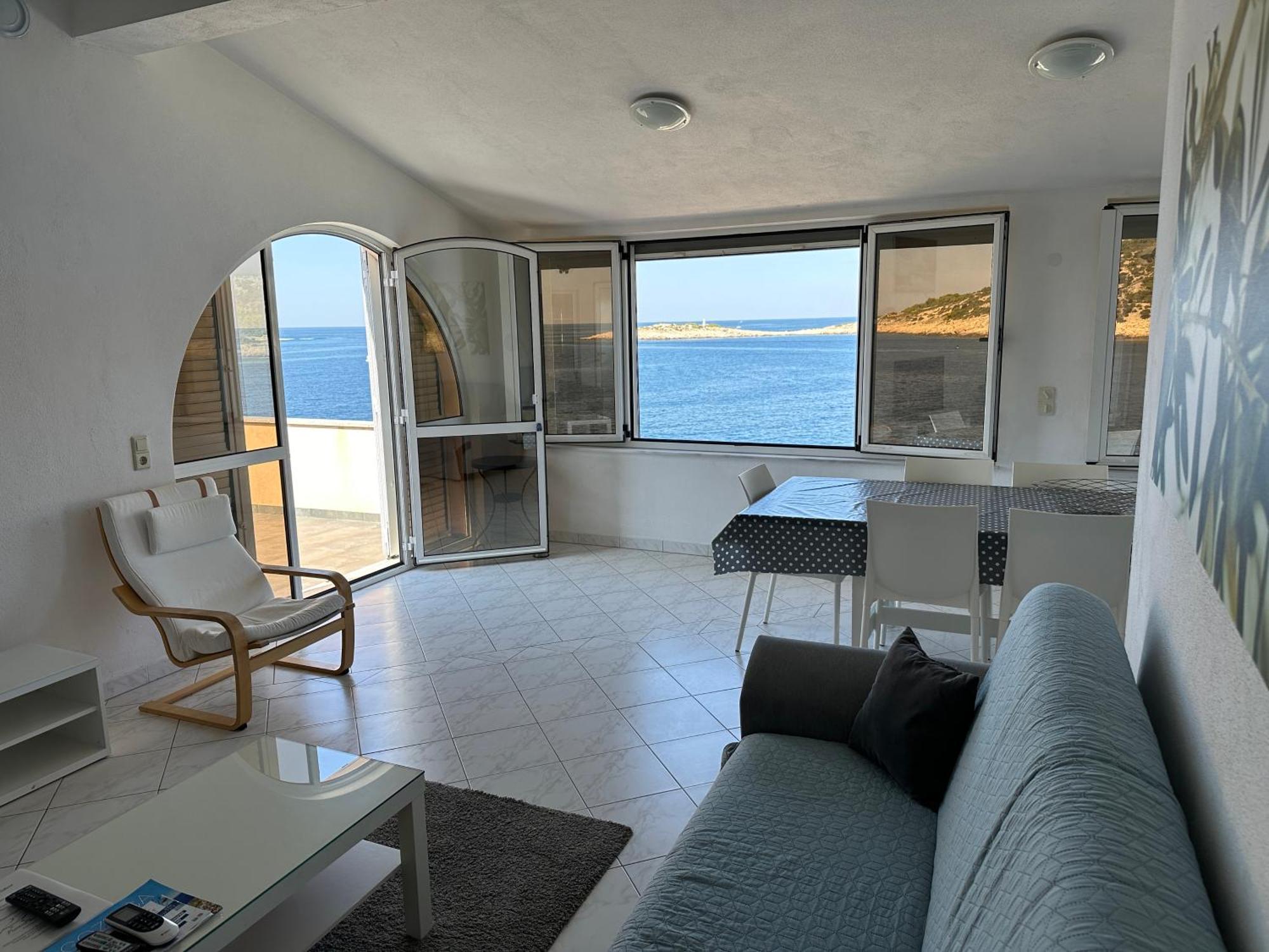 Direkt Am Meer-Apartments Puntaplanka Rogoznica  Exterior photo